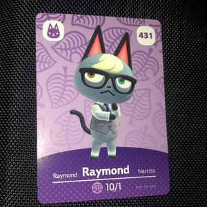 Animal Crossing amiibo - Raymond -card 431